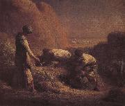Jean Francois Millet Pick up wheat china oil painting artist